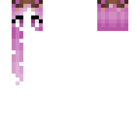 oasis enchanted hair - pastel pink - left sided - twig crown