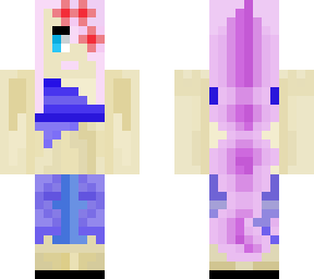one of my younger cousins made this skin is not the best but it's not that i'm a