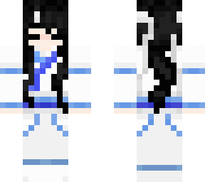 black hair