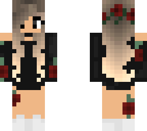 cute rose girl dark colours (not mine)
