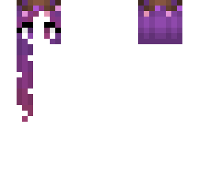 enchanted hb - pastel purple pink red fade - left sided - twig crown