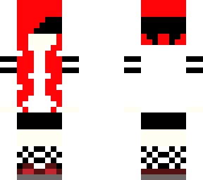 girl with red hair (no hood) *blindfold added*