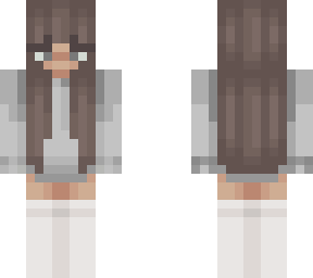 gray sweat skin