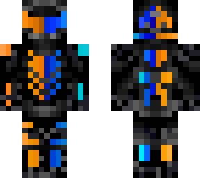 master chief blue and orange