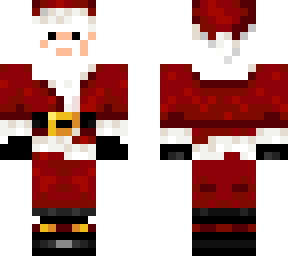 Pere Noel Minecraft Skin