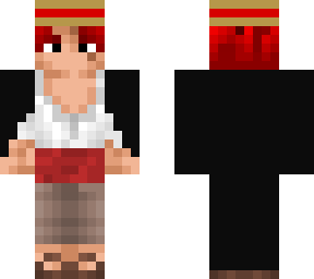 shank (with hat on)