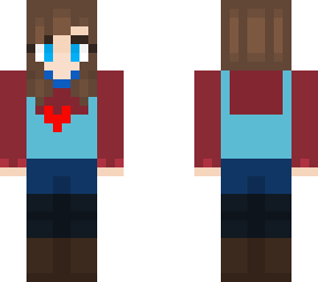 underglitch frisk(new clothes)