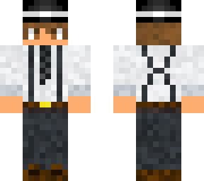 white shirt with tie
