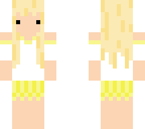 chibi school girl: yellow theme. first theme