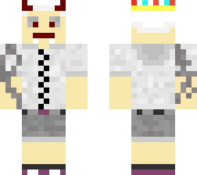 demon king with little change