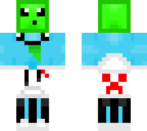 derpy alien with slime