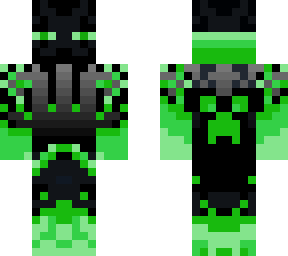 green hoodie enderman