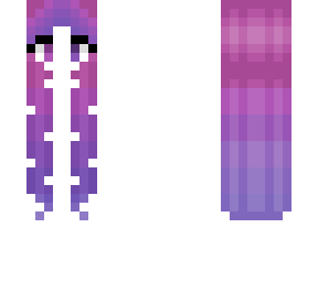 hair base - long - valentine - pink fade purple