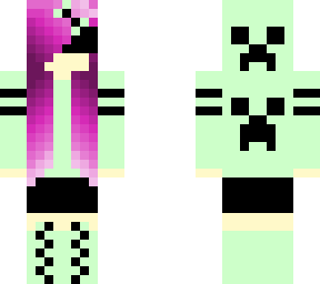 lyla the creeper girl *blindfold added*