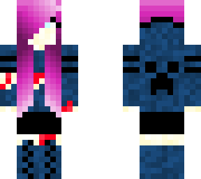 lyla the creeper girl (partial hood) *injured*