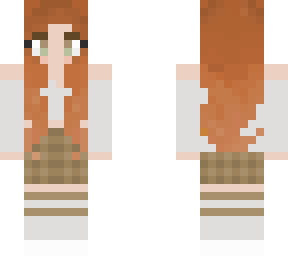 plaid skirt ginger girl