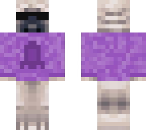 purple sweater pug (with shades)