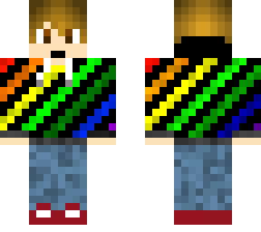 rainbow teenager