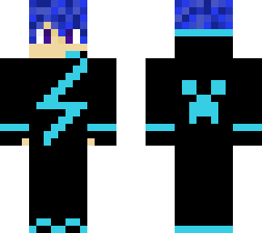 blue haired creeper