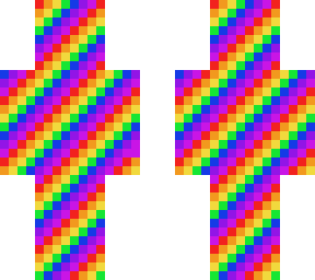 rainbow person.