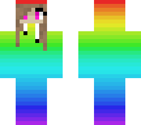 beans in a rainbow onesie