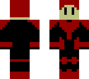 black and red