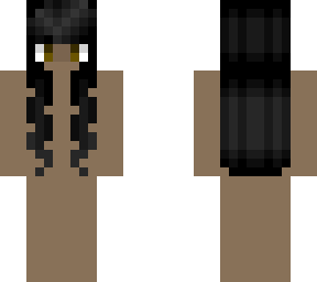 black hair base (skin and hair)
