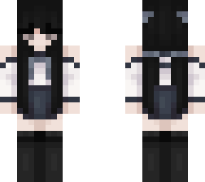 cute stella in black and white outfit
