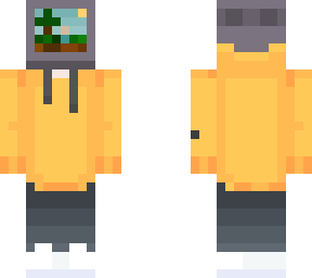 minecraft gameplay on screen (hoodie)