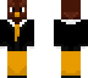 owl in suit