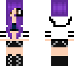 purple gamer girl edit