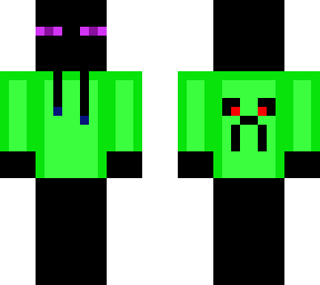repaired green sweaty enderman