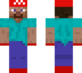 super minecraft bro. steve