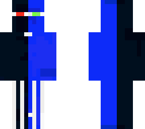 the black and blue