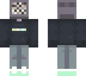 tv head (green/static edit)