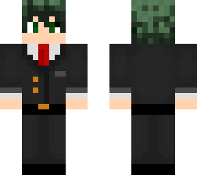 deku in a suit