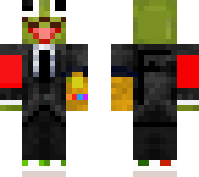kermit in a uit with infinity gauntlet