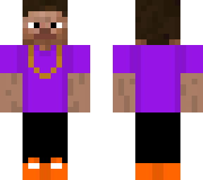 orange/purple