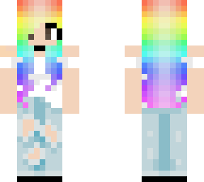 rainbow girl