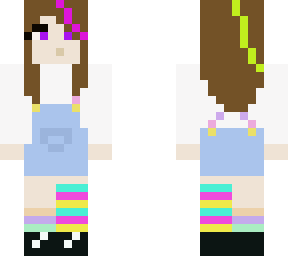 rainbow girl
