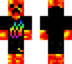rainbow tee lava creeper