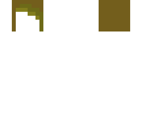 brown hair base with yellow streak