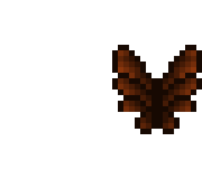 butterfly wings - brown fade - big wings