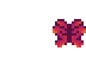 butterfly wings - purple pink orange and yellow - wings