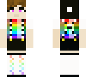 rainbow girl