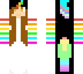 rainbow unicorn girl