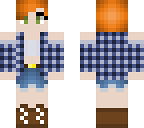 redhead short hair