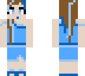 blue girl