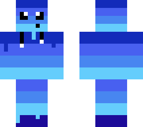 blue rainbow slime