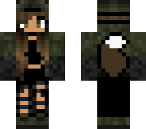 cammo wolf girl
